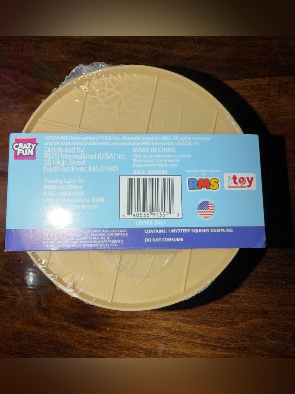 Five Below Dumpling Golden Ticket Edition -RMS brand crazy fun UNOPENED in hand - Picture 2 of 2
